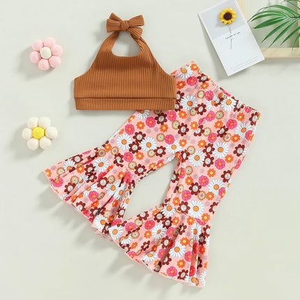 Meisjeszomeroutfit | Luchtige Kledingset | Print top + Broek | Vrijheid Beweeglijkheid | Comfort Zomer | Kinderkleding | Stijlvolle Details | Ademende Stoffen | Diverse Maten | voor Speelse Dagen