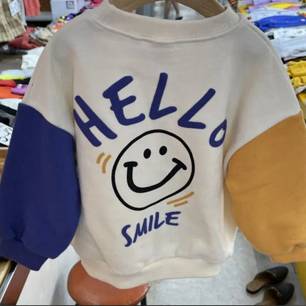 Unisex Kindertrui | Mini Fashion | Zacht Katoen | Kleurrijk Print | Comfortabel | Voor Baby's en Peuters