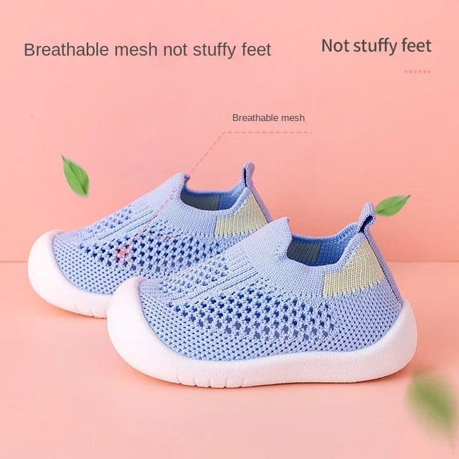 Kinder Sneakers | Robuuste Non-Slip Zool | Ademend | Lichtgewicht | Gemakkelijk Aan en Uit │ Actieve Kinderen