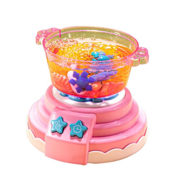 Hotpot Play DIY Set | Creëer 3D Figuren | Inclusief Gereedschap | Creatieve Ontwikkeling | Veilig Kinderlijk Speelgoed | Kookpot en Glitter | Bevordert Motorische Vaardigheden | Familieplezier