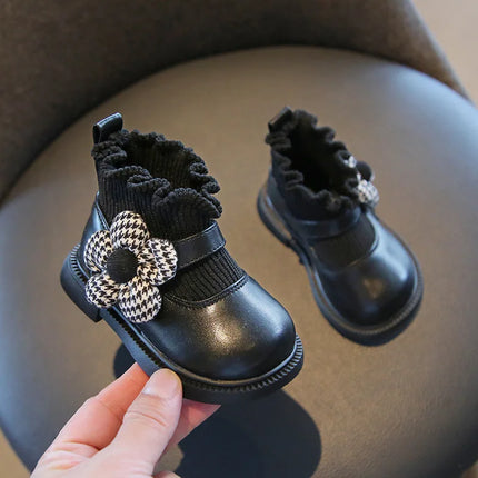 Kinderschoenen | Mini Fashion | Stijlvolle Meisjeslaarsjes | Comfortabel & Veilig | Voor Binnen & Buiten | Met Antislip Zoo | Makkelijk Sluiting | Flexibele Pasvorm | Stevig & Duurzaam Gemaakt | Geschikt Voor Gelegenheden