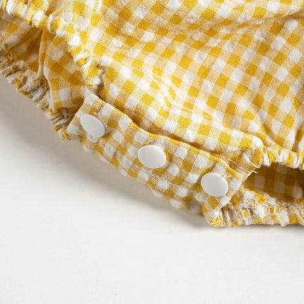 Baby Romper Zomer | Zachte Katoenen Babyjurk | Comfortabele Speelpak | Ademend | Dagelijks en Feestelijk | Gemakkelijk Wasbaar | 100% Katoen | Maat 0-18 Maanden