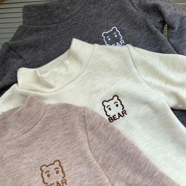 Berenimitatie Fleece Baby Peuter Top | Zachte Warme Kinderkleding | Unisex | Perfect Voor Koud Weer