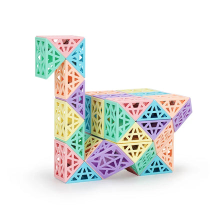 Snake Cube Set | Flexibel Bouwspeelgoed | Creëer Figuren & Patronen | Geheel Plastic | Meerdere Varianten