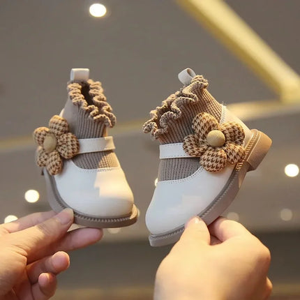 Kinderschoenen | Mini Fashion | Stijlvolle Meisjeslaarsjes | Comfortabel & Veilig | Voor Binnen & Buiten | Met Antislip Zoo | Makkelijk Sluiting | Flexibele Pasvorm | Stevig & Duurzaam Gemaakt | Geschikt Voor Gelegenheden