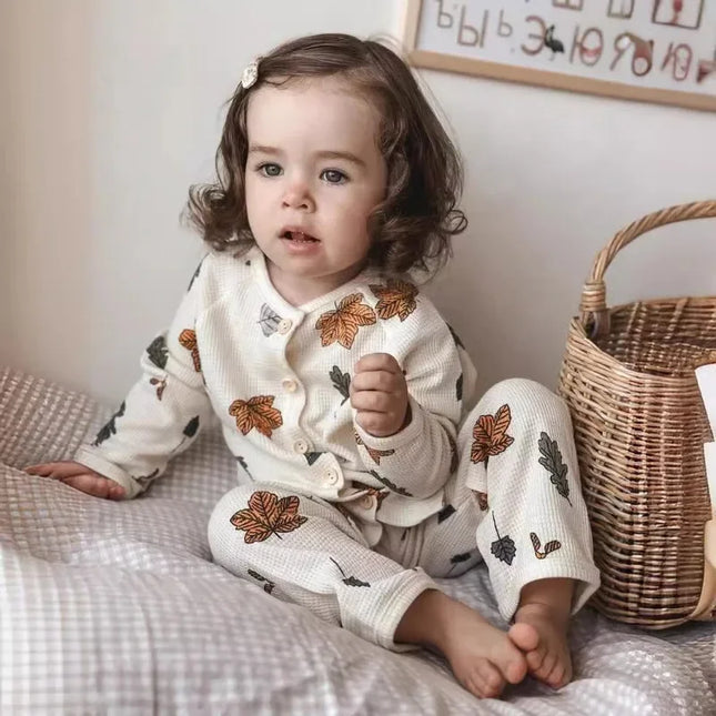 Kinderen Pyjama Set | Zachte Ademend Katoen | Unisex | Allergievriendelijk | Comfortabele Pasvorm | Voor Gevoelige Huid