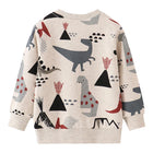 Kindertrui | Kleurrijke Prints | Lange Mouwen | 100% Zacht Katoen | Comfortabel & Stijlvol | Herfst & Winter
