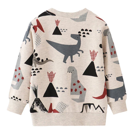 Kindertrui | Kleurrijke Prints | Lange Mouwen | 100% Zacht Katoen | Comfortabel & Stijlvol | Herfst & Winter