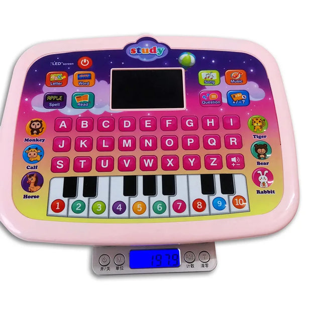Interactieve Leer- en Speltablet voor Kinderen | Educatief | Veilig en Duurzaam | Met Licht en Geluid