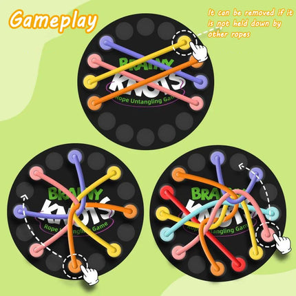 Educatief Familie Spel | Tactisch Knoppenspel | Logisch Denken & Strategie | Kleurige Reben & Uitdagingen