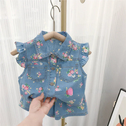 Zomerset voor Kinderen | Katoenen Kindermode | Luchtig Tweedelig Outfit | Kleurrijke Top en Broek | Ideaal voor Zonnige Dagen | Speelse Ontwerpen | Ademend en Comfortabel | Geschikt voor Dagelijks Gebruik