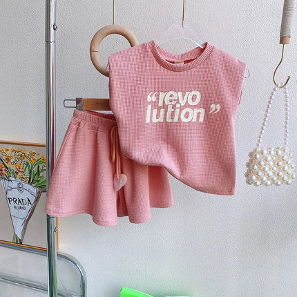 Zomerset Baby | Modieuze Stijl & Comfort | Ademend Katoen | Mouwloze Top & Luchtige Broek | Bewegingsvrijheid