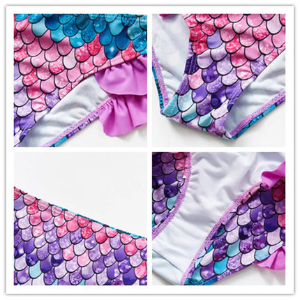 Bikini Set Kinderen | Moderne Design | Sneldrogend Polyester | Zonbescherming | Comfortabel voor Gevoelige Huid