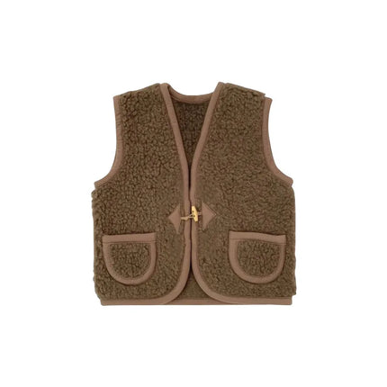 Kinder Bodywarmer | Warme Peuter Gilet | Zachte Polyester Kindervest | Unisex Design | Vrijheid Bewegingsvrijheid