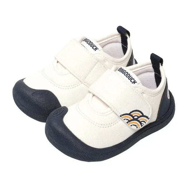 Babysneakers Meisjes | Kleurrijk Moderne Design | Ademend & Comfortabel | Gemakkelijk Aan & Uit | Anti-Slip Zool | Geschikt 6m-3j | Katoen & Rubber | Dagelijks Gebruik