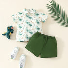 Dino Zomerset Baby | Korte Mouwen | Koel Polyester | Beweeglijk | Veelkleurig | Comfortabel & Stijlvol