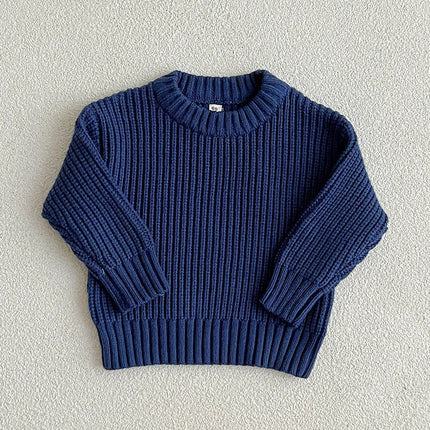 Unisex Baby Sweater | Zacht Katoen | Tijdloos Design | Striktextuur Voor Comfort | Makkelijk Verzorgbaar