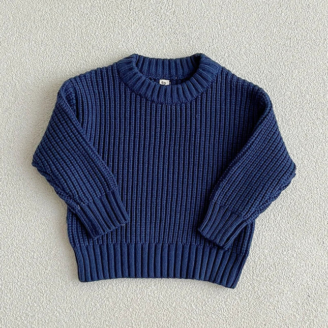 Unisex Baby Sweater | Zacht Katoen | Tijdloos Design | Striktextuur Voor Comfort | Makkelijk Verzorgbaar