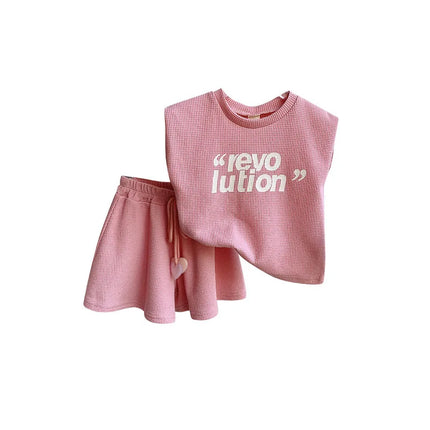 Zomerset Baby | Modieuze Stijl & Comfort | Ademend Katoen | Mouwloze Top & Luchtige Broek | Bewegingsvrijheid
