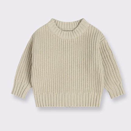 Unisex Baby Sweater | Zacht Katoen | Tijdloos Design | Striktextuur Voor Comfort | Makkelijk Verzorgbaar