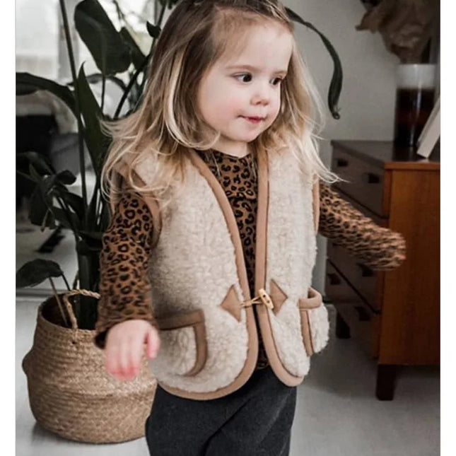 Kinder Bodywarmer | Warme Peuter Gilet | Zachte Polyester Kindervest | Unisex Design | Vrijheid Bewegingsvrijheid