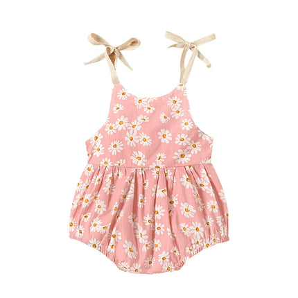 Babyjurk Romper | Comfortabel Zacht Katoen | Elastische Pasvorm | Moderne Print | Maat 0-3 Jaar