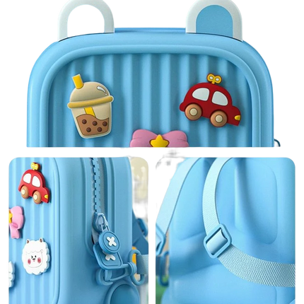 Kinder Rugzak | Cartoon Design | Schooltas | Waterafstotend | Ergonomisch | Leeftijd 3-8 jaar | Lichtgewicht | Ritsvakken | Kleuter Rugzak | Regenbestendig