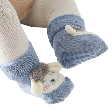 Baby Anti-Slip Sokken Warm & Zacht | Onmisbaar Voor Veilig Spelen | Comfortabel & Unisex Design