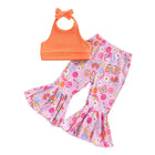 Meisjeszomeroutfit | Luchtige Kledingset | Print top + Broek | Vrijheid Beweeglijkheid | Comfort Zomer | Kinderkleding | Stijlvolle Details | Ademende Stoffen | Diverse Maten | voor Speelse Dagen