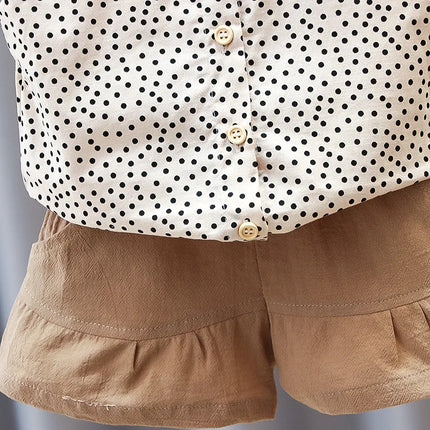 Mini Mode Meisjesset | Zomer Collectie | Katoen | Kleurrijke Outfit | Comfortabele Stijl | AdemendPremium | 100% Katoen | Tuinspelletjes & Zonnige Dagen | Duurzaam & Onderhoudsvriendelijk