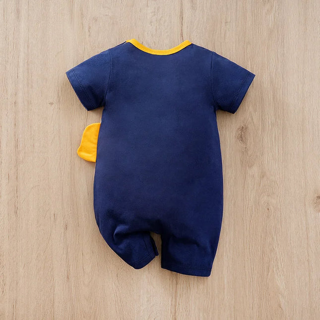 Baby pyjama kort mouw | 100% katoen | Ademend en zacht | Drukknopen | Comfort voor gevoelige huid | Past perfect