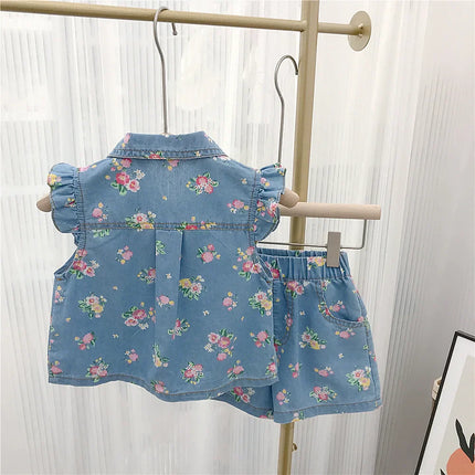 Zomerset voor Kinderen | Katoenen Kindermode | Luchtig Tweedelig Outfit | Kleurrijke Top en Broek | Ideaal voor Zonnige Dagen | Speelse Ontwerpen | Ademend en Comfortabel | Geschikt voor Dagelijks Gebruik