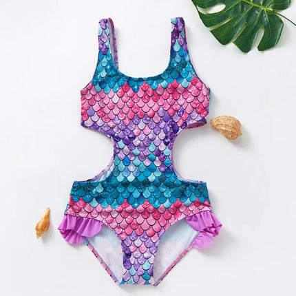 Bikini Set Kinderen | Moderne Design | Sneldrogend Polyester | Zonbescherming | Comfortabel voor Gevoelige Huid