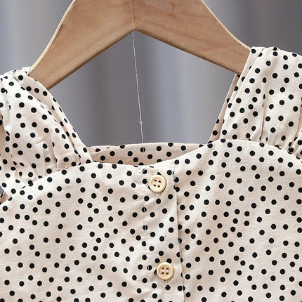 Mini Mode Meisjesset | Zomer Collectie | Katoen | Kleurrijke Outfit | Comfortabele Stijl | AdemendPremium | 100% Katoen | Tuinspelletjes & Zonnige Dagen | Duurzaam & Onderhoudsvriendelijk