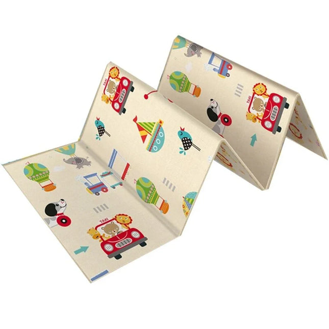 Opvouwbare Speelmat | Veilige Babymat Schuim | 180x100cm Peuter | Makkelijk Opbergen | Comfort & Fun