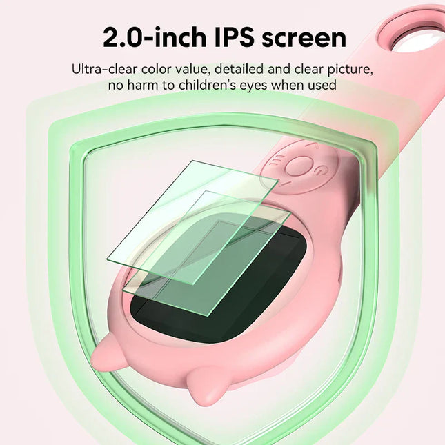Kinder Microscoop Met Scherm | 500x Vergroting | LED-Verlichting | Duurzaam & Compact | IPS Display