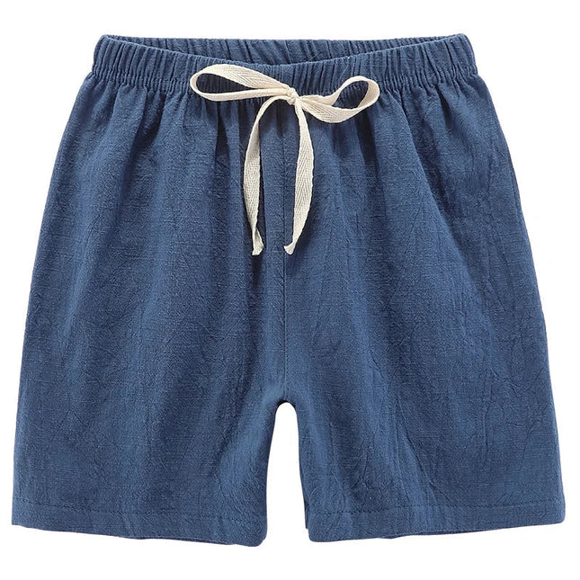 Kinder Shorts | Lichtgewicht Sneldrogend | Zomerse Strandspeelgoed | Comfortabele Pasvorm | Ademend Katoen-Linnen | Voor Speelavonturen | Eenvoudig Onderhoud | Perfect Voor Warme Dagen | In Diverse Maten
