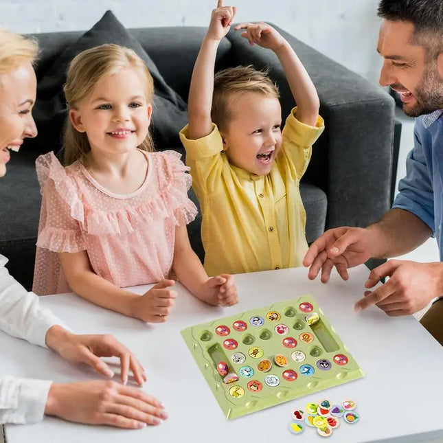 Geheugenspel Dieren | Educatief Speelgoed Kinderen | Leerspel Logisch Denken | Compact Reisspel | Duurzaam ABS Materiaal | Verbeter Concentratie | Geschikt Voor Thuis en Onderweg | Leuk Cadeau Idee