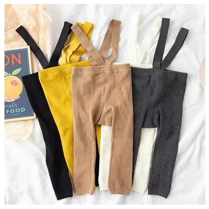 Baby Leggings met Seltjes | Zachte Unisex Broek | 100% Katoen | Ademend en Flexibel | Peuter Kleding