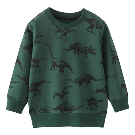 Kindertrui | Kleurrijke Prints | Lange Mouwen | 100% Zacht Katoen | Comfortabel & Stijlvol | Herfst & Winter