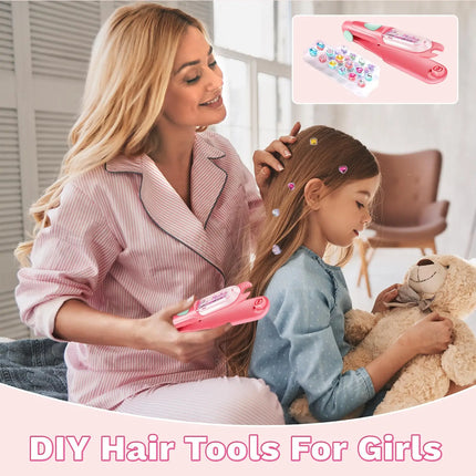 Sieradenstempel voor Haar | DIY Gemakkelijk in Gebruik | Herbruikbare Haarsieraden voor Alle Leeftijden