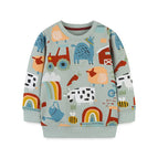 Blauw - Dierenprint