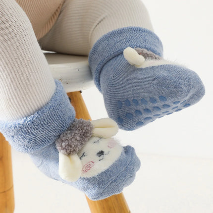 Baby Anti-Slip Sokken Warm & Zacht | Onmisbaar Voor Veilig Spelen | Comfortabel & Unisex Design