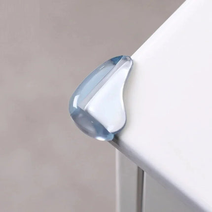 Gepolsterde Hoekbeschermers | Veiligheid voor Baby's | Transparant PVC | Gemakkelijk te Monteren | Geschikt voor Tafelranden