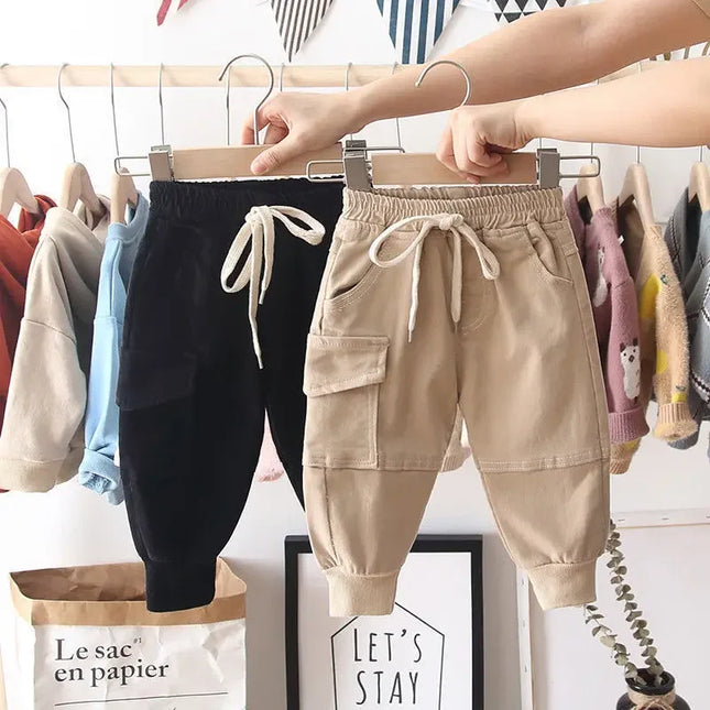 Jongens Cargo Broek | Zachte Duurzame Katoen | Praktische Zakken | Bewegingsvrijheid | Comfortabele Pasvorm | Makkelijk te Wassen | Kinderkleding