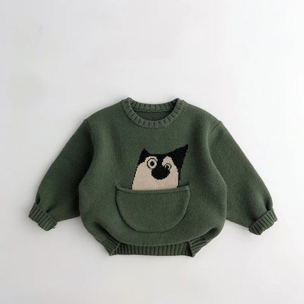Unisex Kindertrui | Kleurrijk Dierenprint | Zachte Kwaliteitskatoen | Comfortabel voor Alle Seizoenen | Zachte Huid | Geschikt voor Binnen en Buiten | Praktische Dagelijkse Mode | Makkelijk te Reinigen