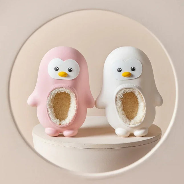 Kinder Pantoffels | Warme EVA Pantoffels | Slipbestendig Zool | Pingvin Design | Comfortabele Sloffen