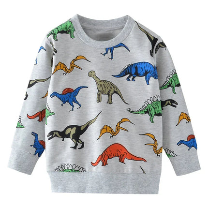 Kindertrui | Kleurrijke Prints | Lange Mouwen | 100% Zacht Katoen | Comfortabel & Stijlvol | Herfst & Winter