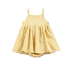 Baby Romper Zomer | Zachte Katoenen Babyjurk | Comfortabele Speelpak | Ademend | Dagelijks en Feestelijk | Gemakkelijk Wasbaar | 100% Katoen | Maat 0-18 Maanden