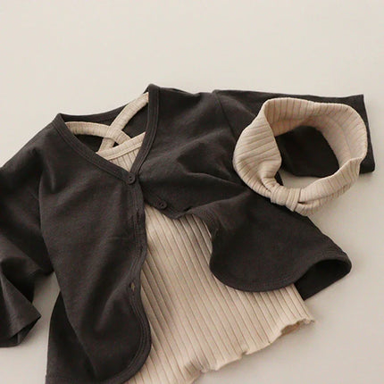 Kinderpyjama | Zachte Katoenen Nachtkleding | Flexibele Pasvorm | Meerdere Kleuren | Maat 0-6 Jaar